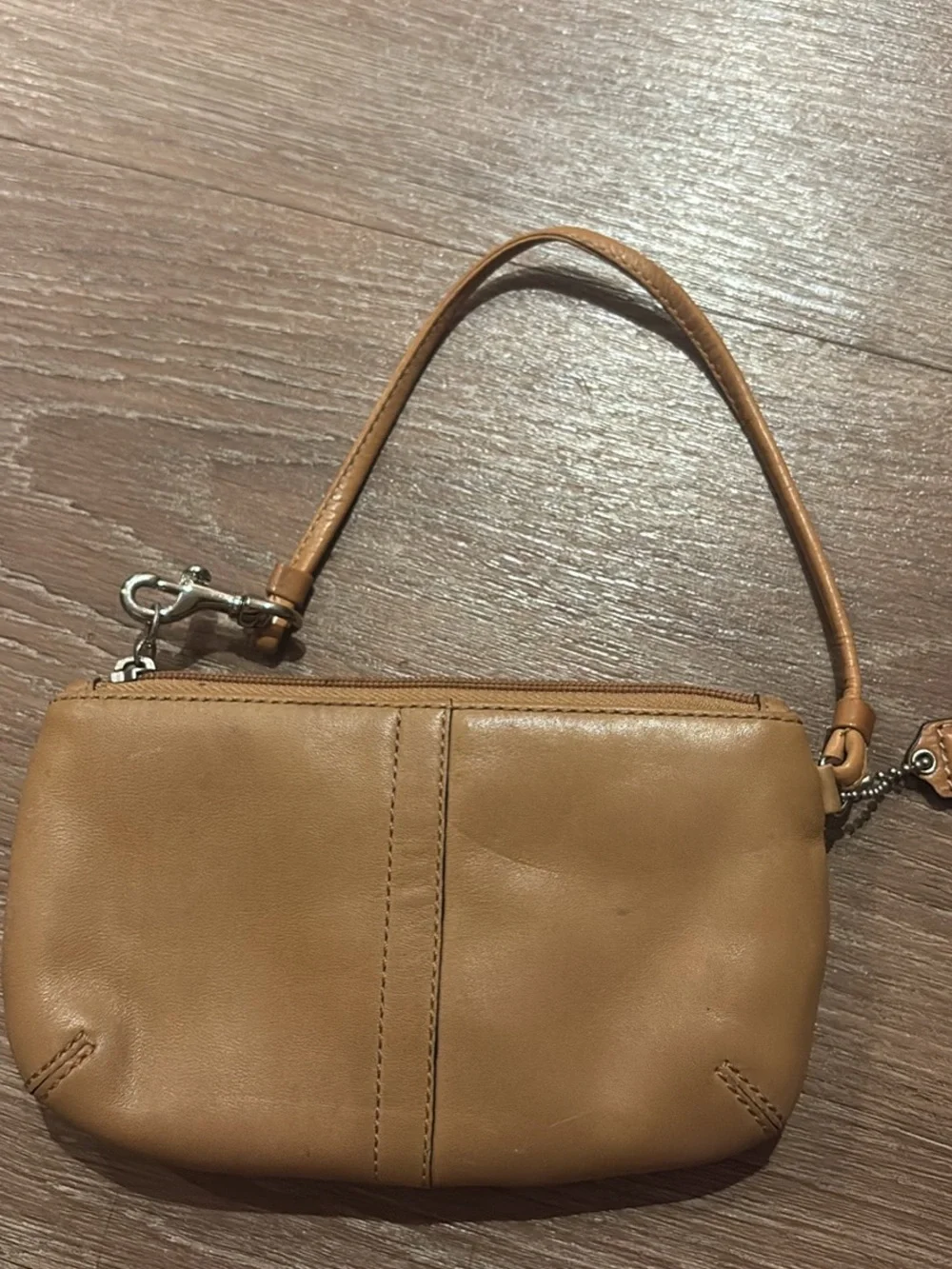 Coach Soho Leather Wristlet